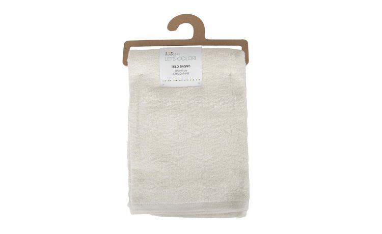 Telo twist 70x140 cm panna--Beige-Cotone-140 cmx70 cm