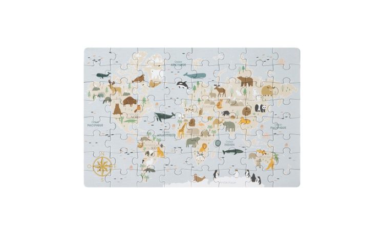 Puzzle Bimbo gioco bimbi in cartone 64 pezzi--Multicolore-Cartone-0