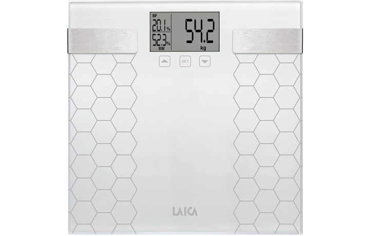 Laica Bilancia pesapersone PS5014-con calcolo della composizione corporea---2 cmx30