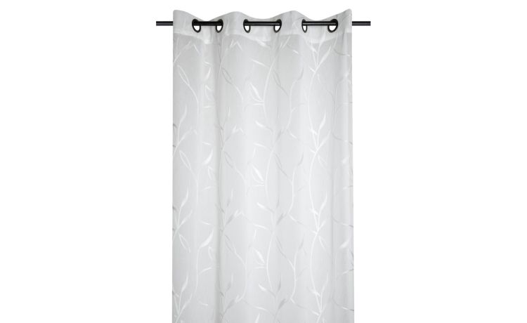Tenda ancanthe voilage bianco 140x260 cm