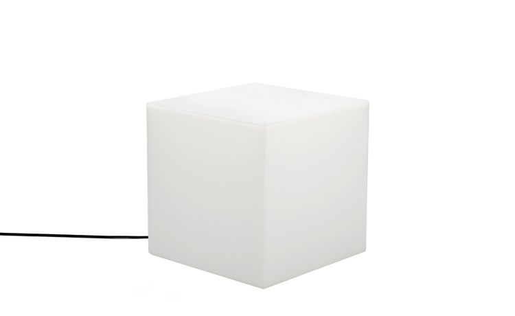 Cuby lampada da esterno LED 25W 43x43 cm- -Bianco-Polipropilene-43 cmx43 cm