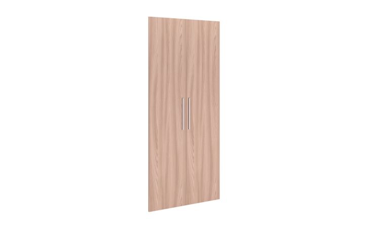 Pixel Set 2 ante olmo-L90 x H210 cm-Legno naturale-Pannello-210 cmx90 cm
