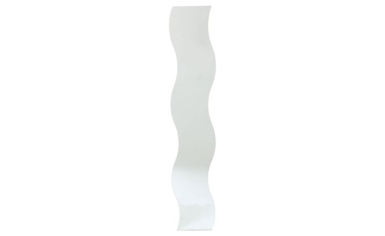 Vague specchio onda 20x120 cm- -Trasparente-Vetro-120 cmx20 cm