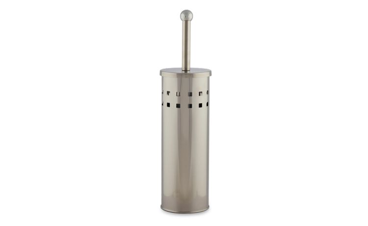 Simply scopino bagno in metallo cromato H39 cm- --Metallo