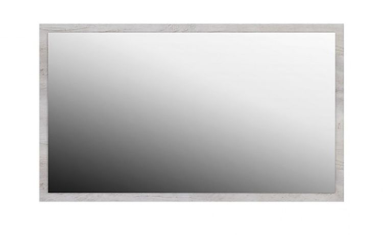 Volterra specchiera in laminato bianco- -Legno bianco-Laminato-70 cmx120 cm