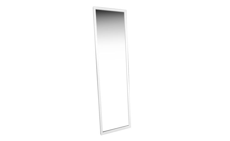 Simply specchio bianco 30x120 cm-Con cornice-Bianco-Mdf-120 cmx30 cm