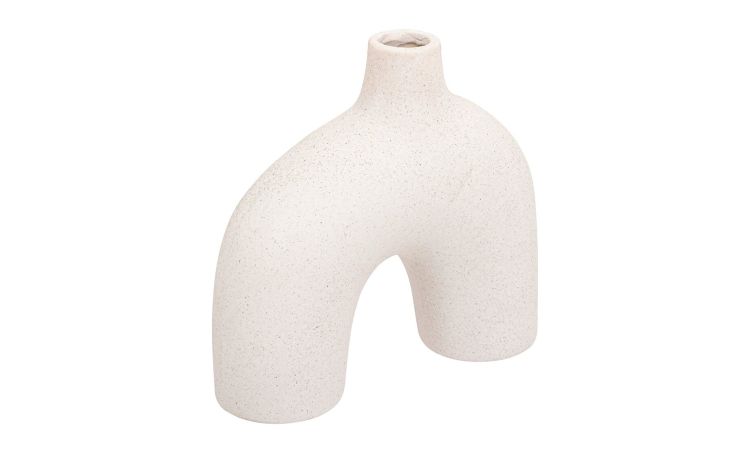 Bridge vaso dolomite bianco h17 cm--Bianco-Ceramica-17 cmx18 cm