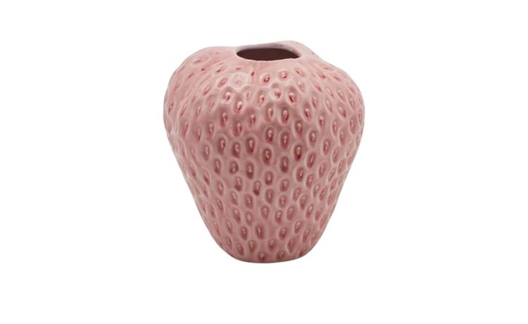 Vaso chakra fragola rosa h21