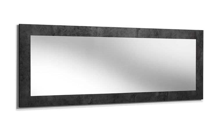 Tokyo specchiera colore grigio- -Pietra scura-Specchio-60 cmx165 cm