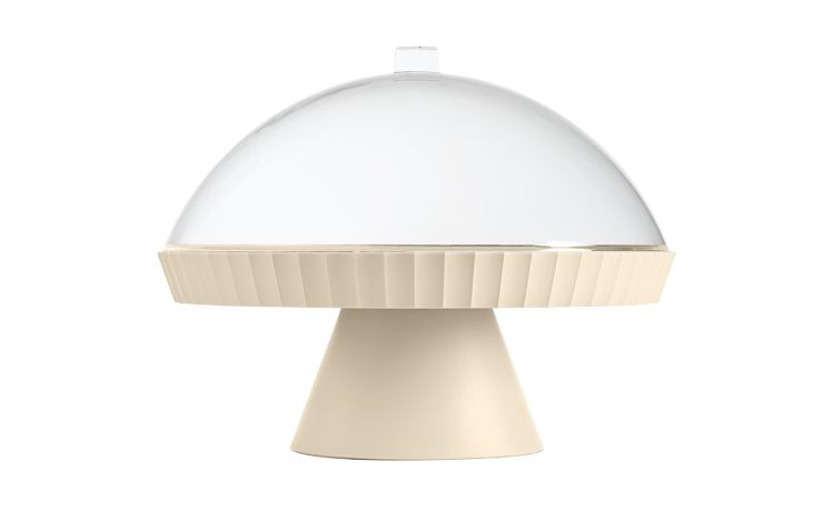 Agorà alzata sugar--Beige-Polipropilene-24 cmx16 cm