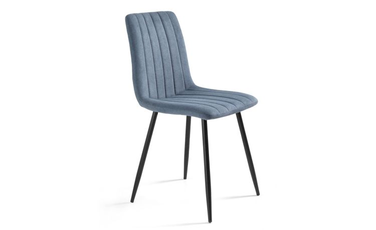 Brenta sedia in tessuto blu--Blu-Tessuto-88 cmx45 cm