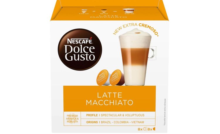 Nescafè Dolce Gusto Box 16 capsule Latte macchiato-Spettacolare e voluttuoso